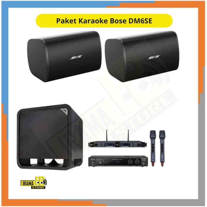 Paket Karaoke Speaker Bose DM6SE - No Touch Dan Player